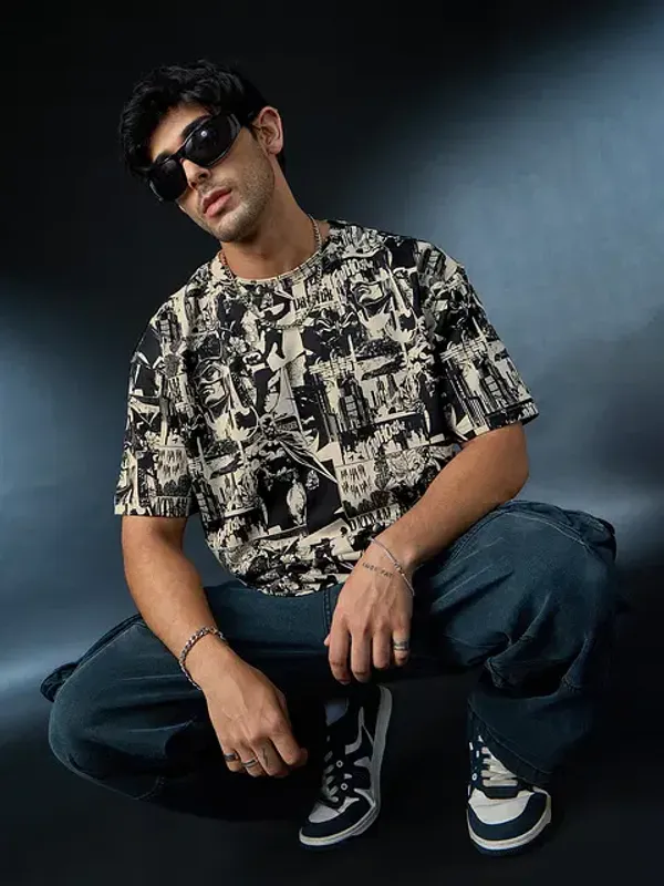 Black_Cotton_Oversized_T-Shirt_For_Men