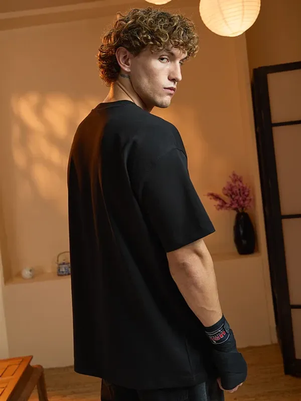 Black_Cotton_Oversized_T-Shirt_For_Men