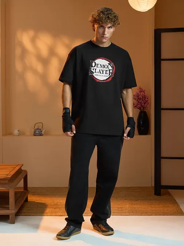 Black_Cotton_Oversized_T-Shirt_For_Men