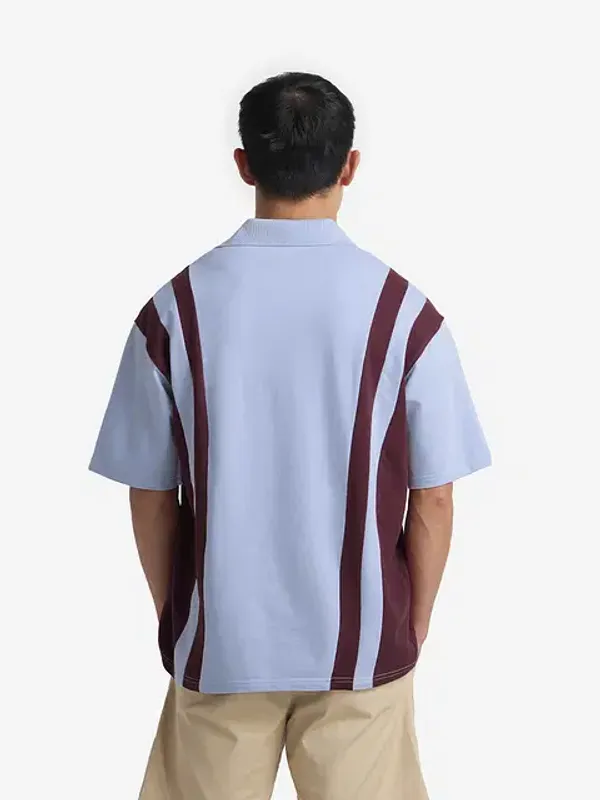 Blue_Cotton_Oversized_Polo_T-Shirt_For_Men
