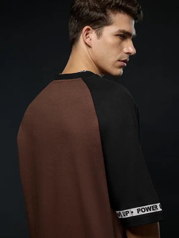 Brown_Cotton_Oversized_T-Shirt_For_Men