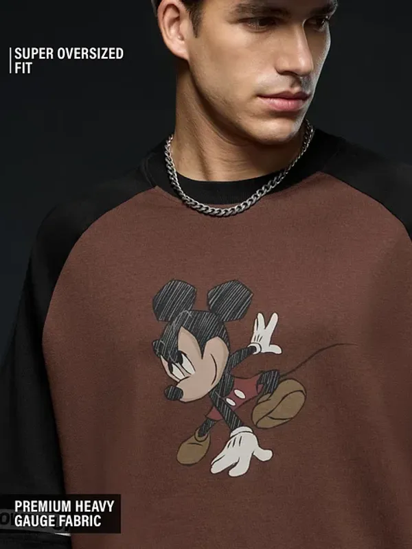 Brown_Cotton_Oversized_T-Shirt_For_Men