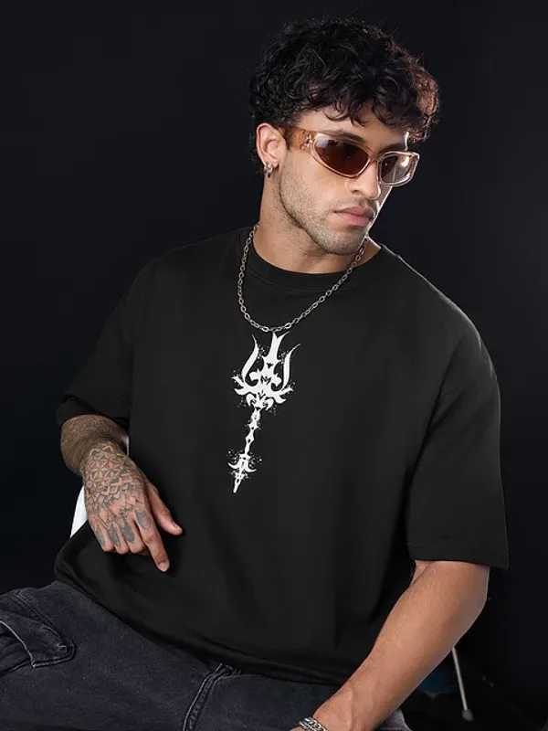 Black_Cotton_Oversized_T-Shirt_For_Men