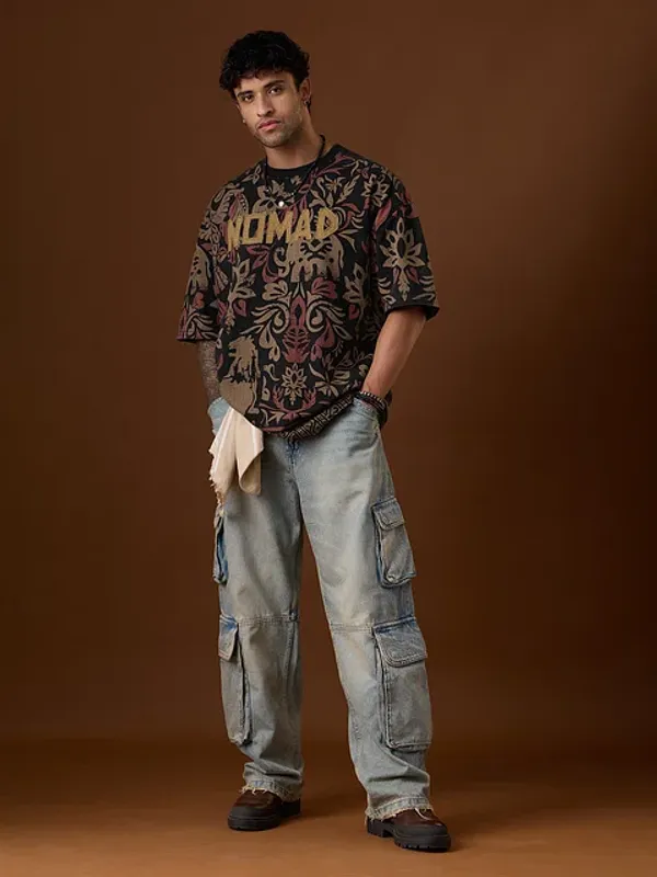 Black_Cotton_Oversized_T-Shirt_For_Men