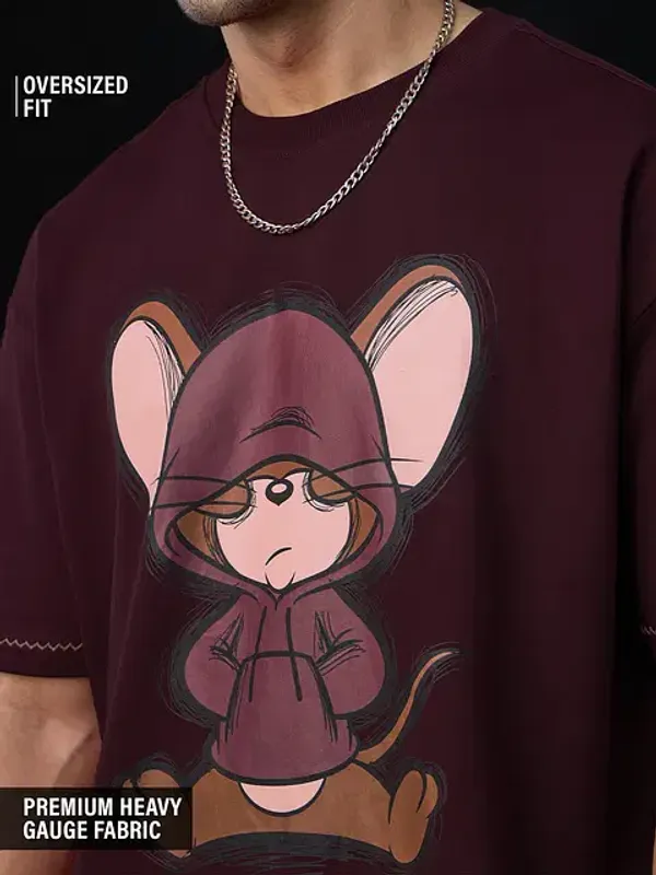 Brown_Cotton_Oversized_T-Shirt_For_Men