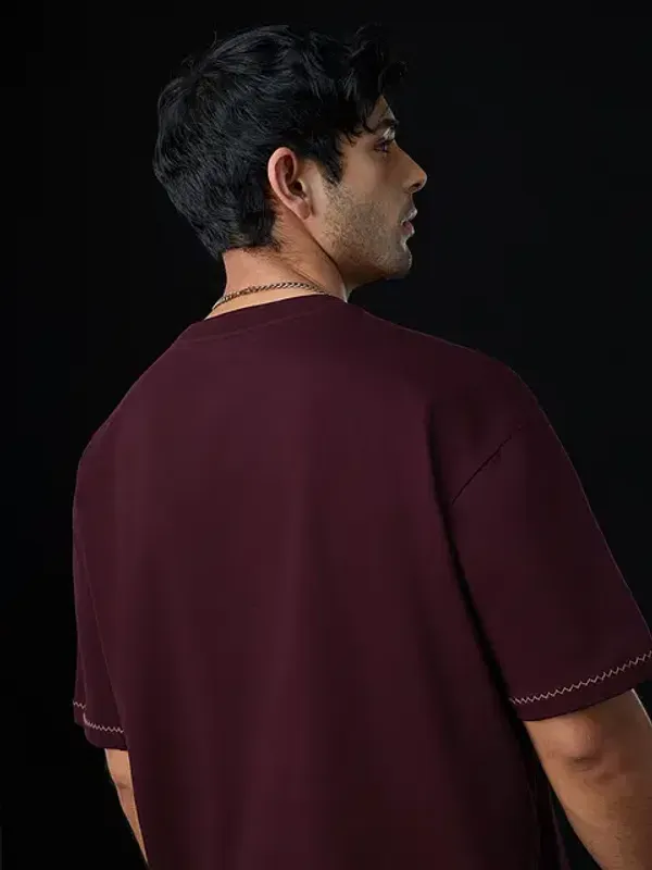 Brown_Cotton_Oversized_T-Shirt_For_Men