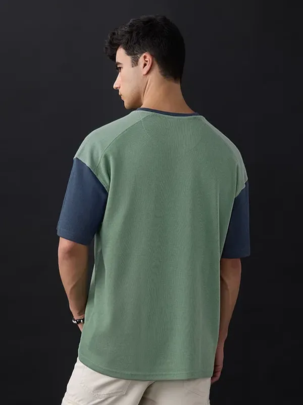 Green_Cotton_Oversized_T-Shirt_For_Men