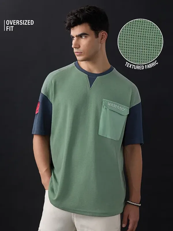 Green_Cotton_Oversized_T-Shirt_For_Men