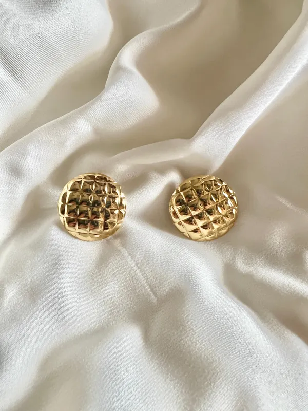 Gold_Golden_Dome_Luxe_Studs_For_Women