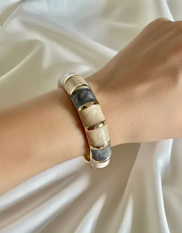 Gold,_Beige,_Grey_&_White_Lustra_Marble_Bangle_For_Women