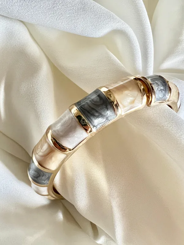 Gold,_Beige,_Grey_&_White_Lustra_Marble_Bangle_For_Women