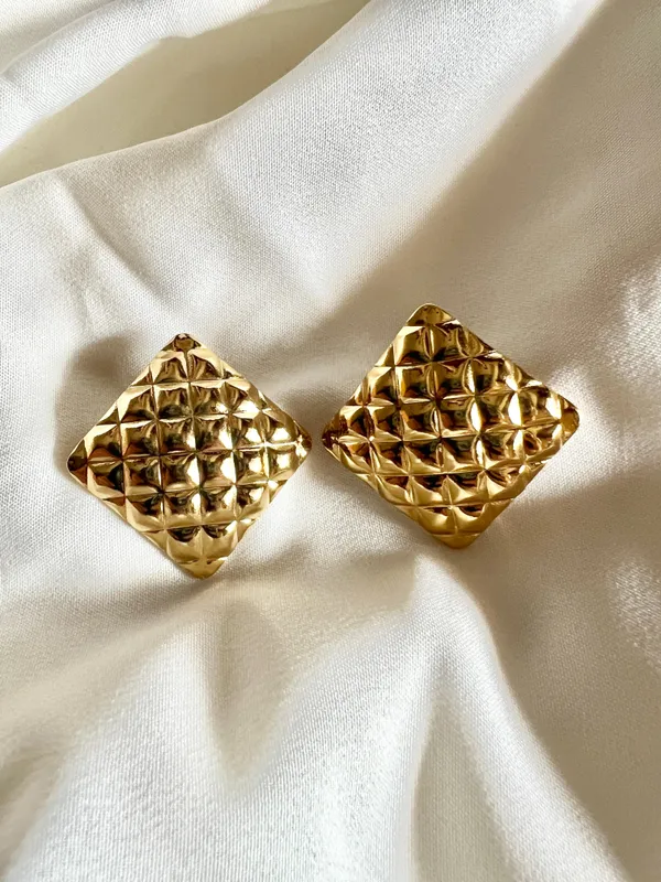 Gold_Gold_Rush_Studs_For_Women