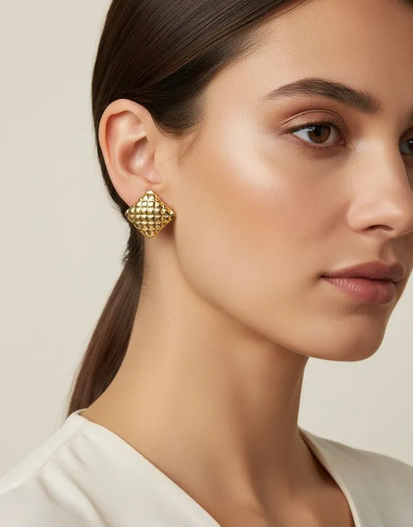 Gold_Gold_Rush_Studs_For_Women