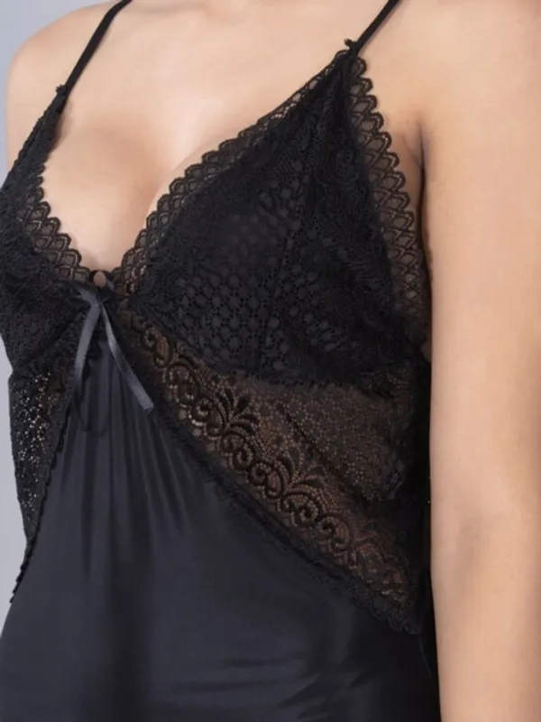 Black_Stylish_Nylon_Baby_Dolls_For_Women