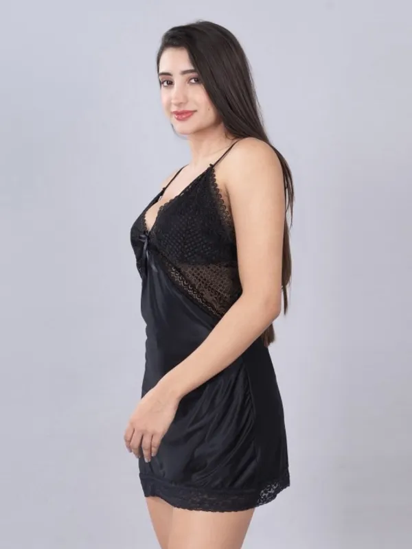 Black_Stylish_Nylon_Baby_Dolls_For_Women