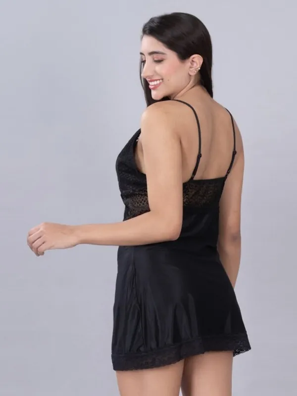 Black_Stylish_Nylon_Baby_Dolls_For_Women