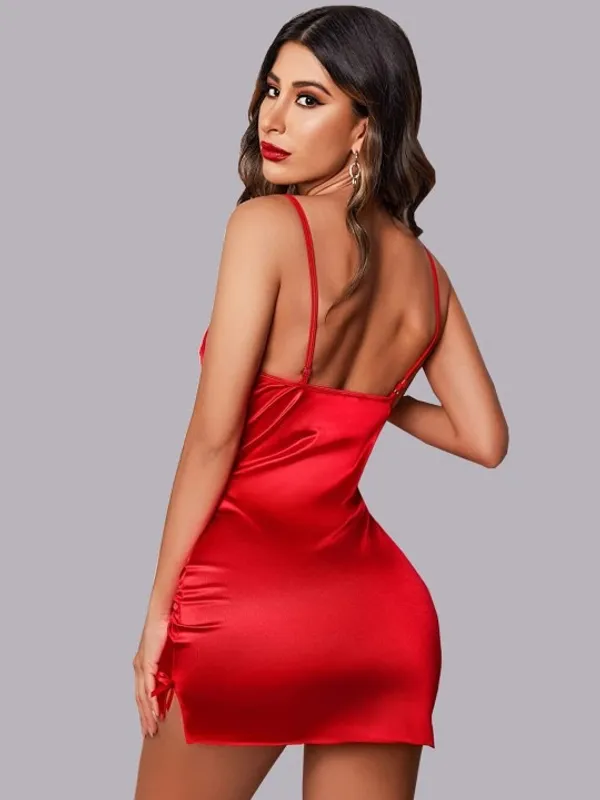 Red_Stylish_Nylon_Baby_Dolls_For_Women
