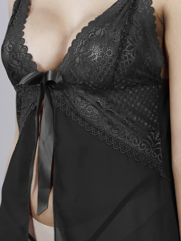 Black_Stylish_Net_Baby_Dolls_For_Women