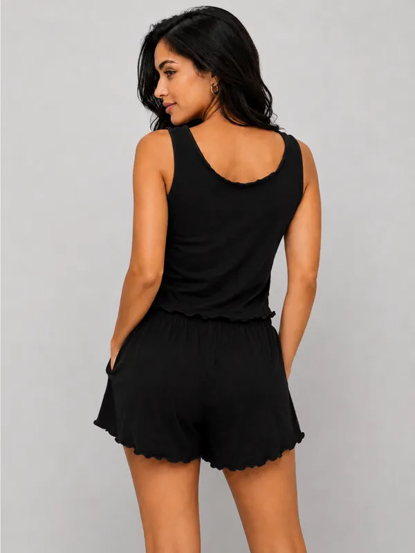 Black_Stylish_Cotton_Night_Suit_For_Women