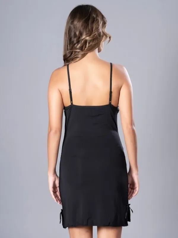 Black_Stylish_Nylon_Baby_Dolls_For_Women