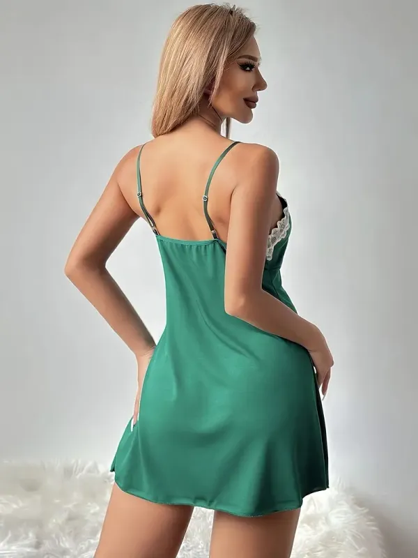 Green_Stylish_Nylon_Baby_Dolls_For_Women