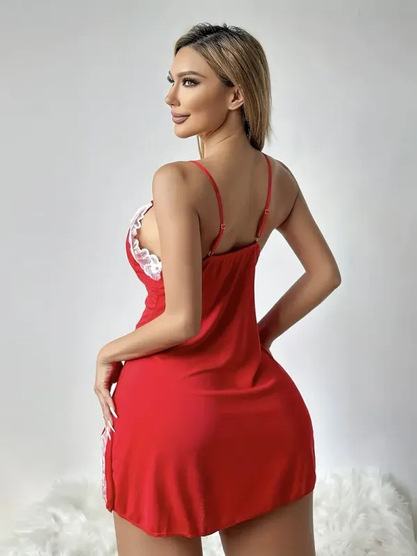 Red_Stylish_Nylon_Baby_Dolls_For_Women