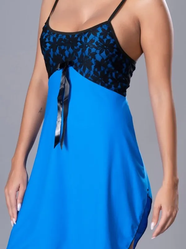 Blue_Stylish_Nylon_Baby_Dolls_For_Women