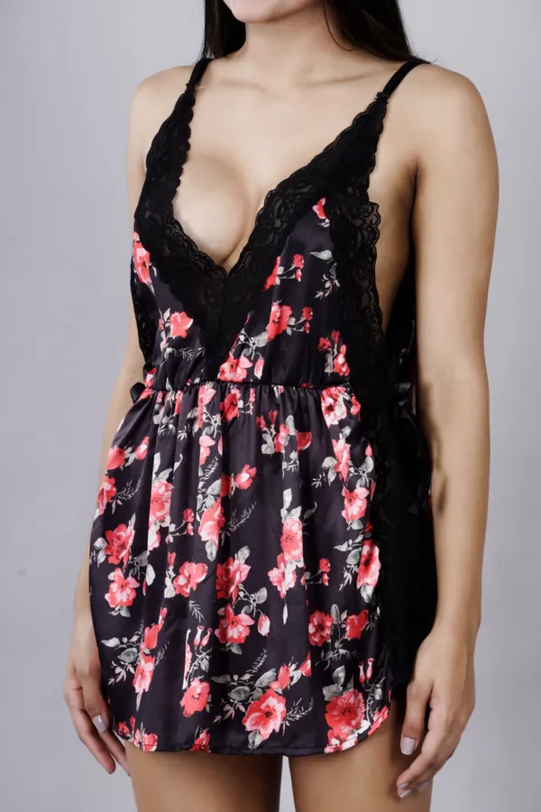 Multicolor_Stylish_Satin_Baby_Dolls_For_Women