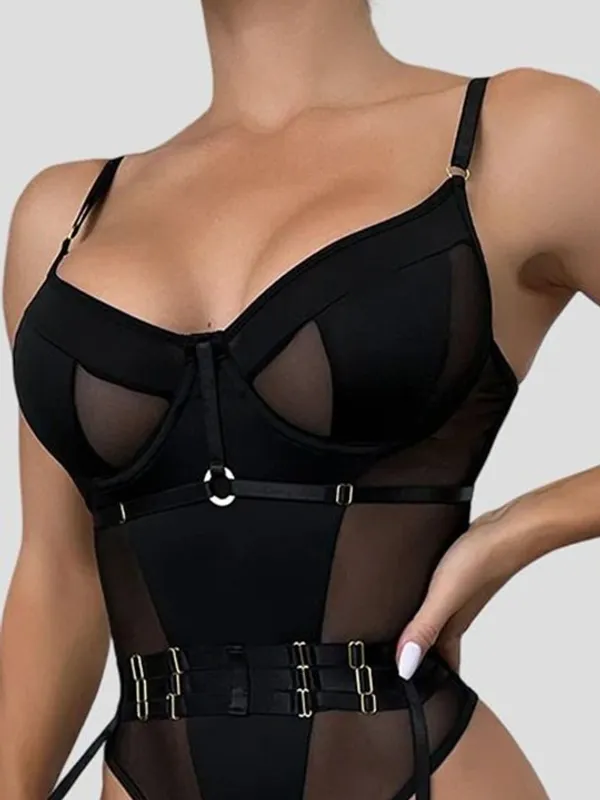 Black_Stylish_Net_Teddy_For_Women