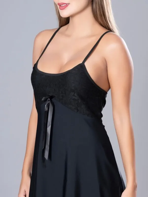Black_Stylish_Nylon_Baby_Dolls_For_Women