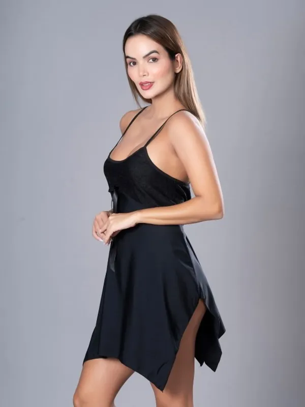 Black_Stylish_Nylon_Baby_Dolls_For_Women