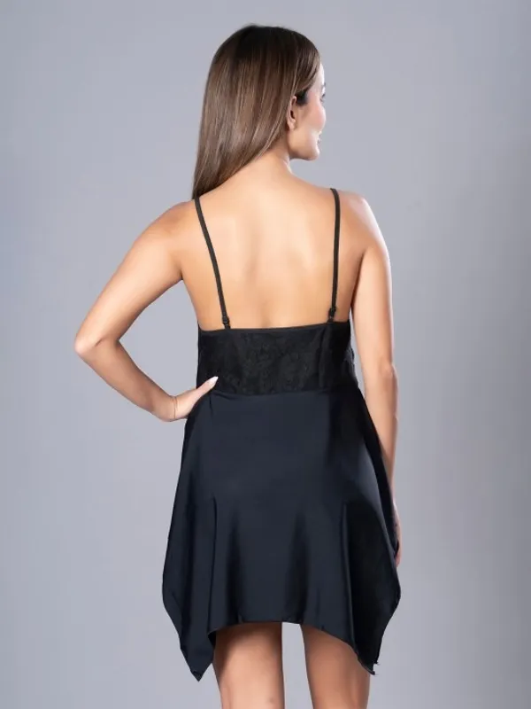Black_Stylish_Nylon_Baby_Dolls_For_Women