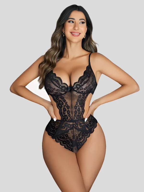 Black_Stylish_Lace_Teddy_For_Women
