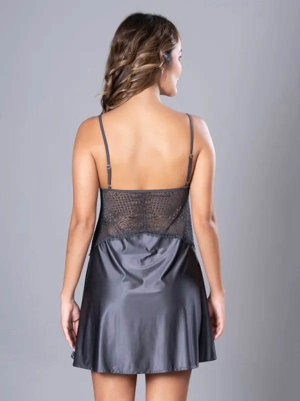 Grey_Stylish_Nylon_Baby_Dolls_For_Women
