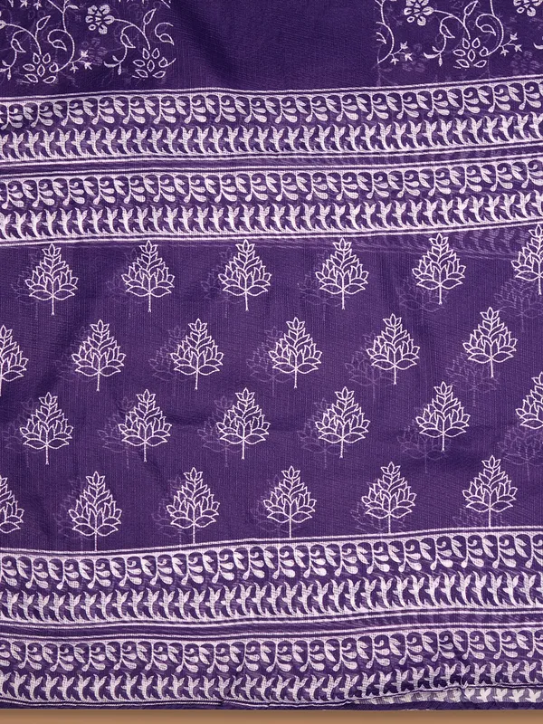 Purple_Cotton_Ethnic_Printed_Anarkali_Kurta_With_Trousers_&_Dupatta_For_Women
