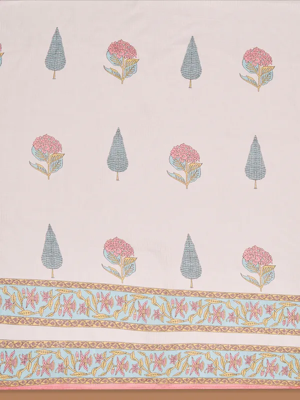 White_Cotton_Rustic_Floral_Printed_Regular_Straight_Kurta_Set_With_Dupatta_For_Women