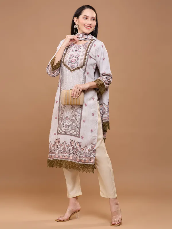 Beige_Cotton_Ethnic_Motifs_Printed_Kurta_With_Trousers_&_Dupatta_For_Women