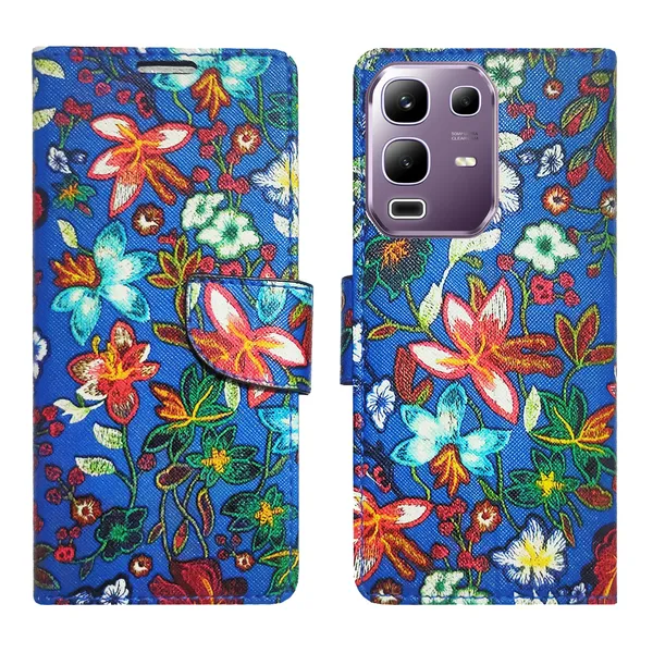 Blue_Artificial_Leather_See_Through_Design_Magnetic_Case_For_Infinix_Note_50x