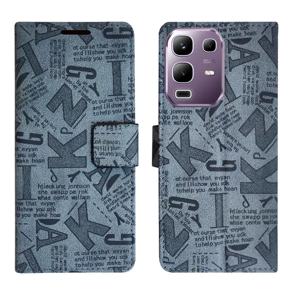 Grey_Artificial_Leather_See_Through_Design_Magnetic_Case_For_Infinix_Note_50x