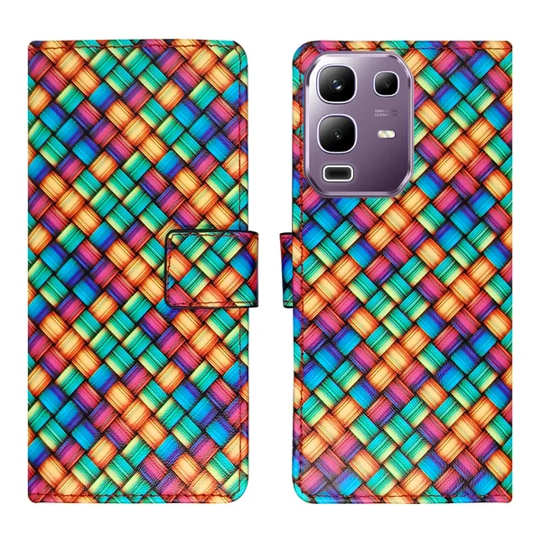 Multicolor_Artificial_Leather_See_Through_Design_Magnetic_Case_For_Infinix_Note_50x