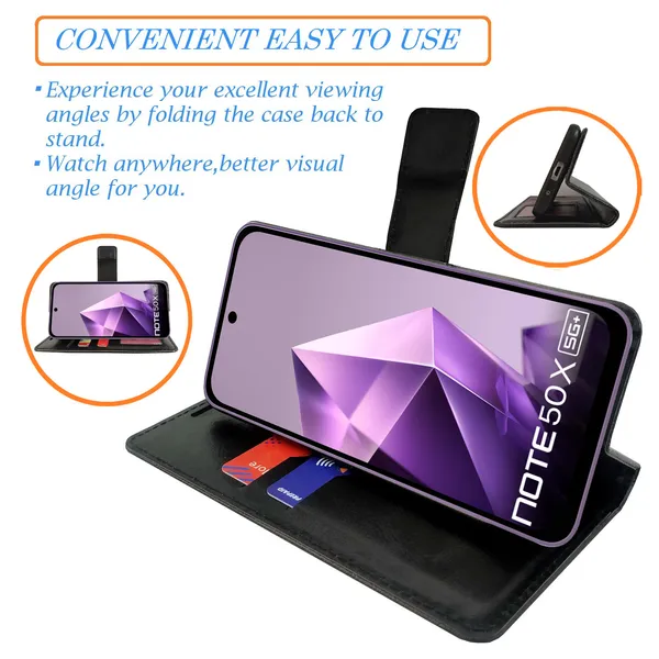 Multicolor_Artificial_Leather_See_Through_Design_Magnetic_Case_For_Infinix_Note_50x