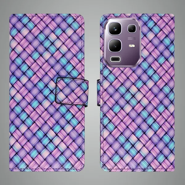 Purple_Artificial_Leather_See_Through_Design_Magnetic_Case_For_Infinix_Note_50x