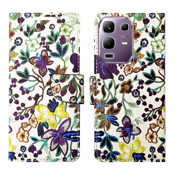 Purple_Artificial_Leather_See_Through_Design_Magnetic_Case_For_Infinix_Note_50x