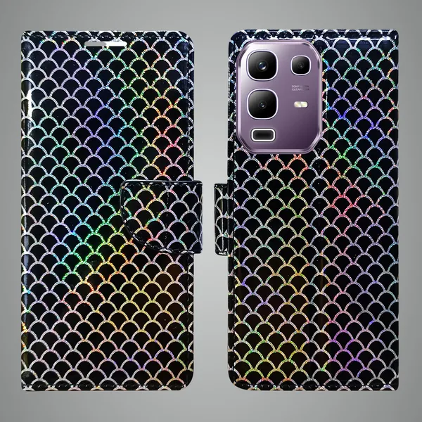 Multicolor_Artificial_Leather_See_Through_Design_Magnetic_Case_For_Infinix_Note_50x