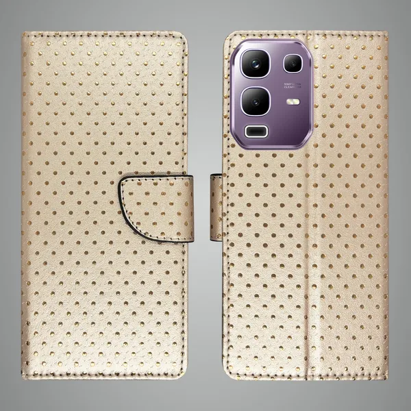 Brown_Artificial_Leather_See_Through_Design_Magnetic_Case_For_Infinix_Note_50x