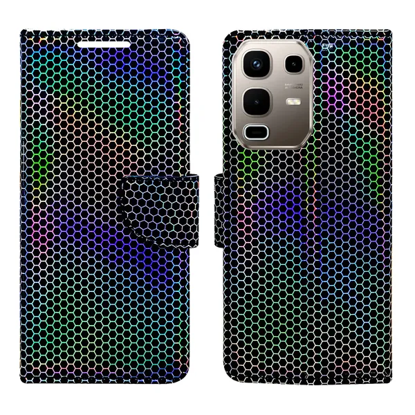 Multicolor_Artificial_Leather_See_Through_Design_Magnetic_Case_For_Infinix_note_50s