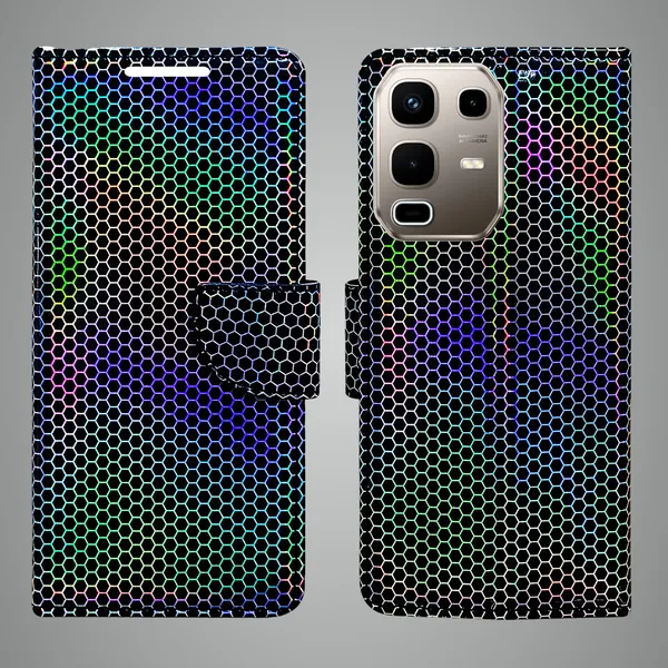 Multicolor_Artificial_Leather_See_Through_Design_Magnetic_Case_For_Infinix_note_50s