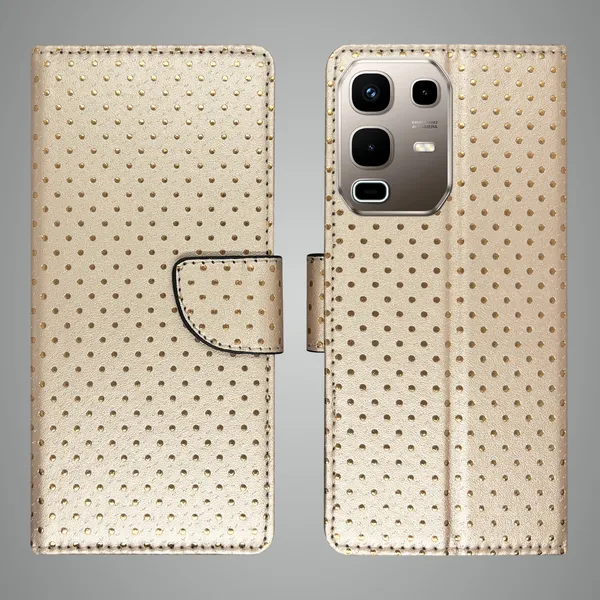 Brown_Artificial_Leather_See_Through_Design_Magnetic_Case_For_Infinix_note_50s