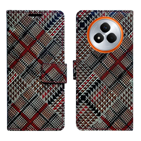 Multicolor_Artificial_Leather_See_Through_Design_Magnetic_Case_For_Realme_Narzo_80_pro