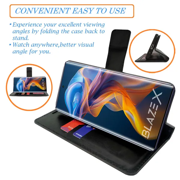 Multicolor_Artificial_Leather_See_Through_Design_Magnetic_Case_For_Lava_blaze_X_5G